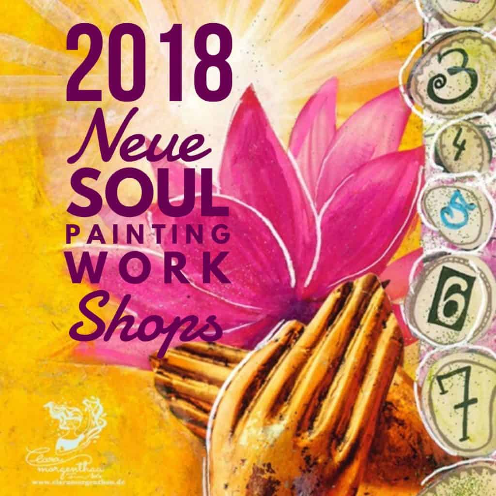 Neue Soul-Painting Workshops 2018 - eine Malreise ins (H)Erzgebirge