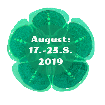 Date Choosing Button August 17.-25.2019